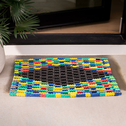 Recycled Flip Flop Diamond Doormat | Plow & Hearth