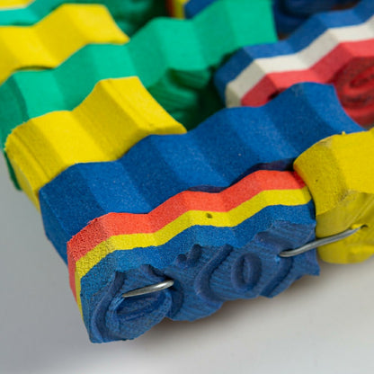 Recycled Flip Flop Diamond Doormat | Plow & Hearth