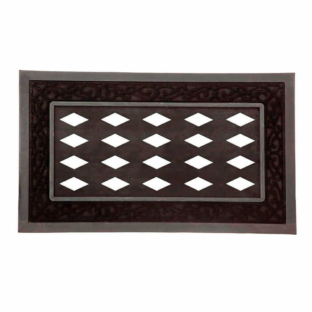 Tray, Sassafras Mat Black Scroll Black Scroll | Plow & Hearth