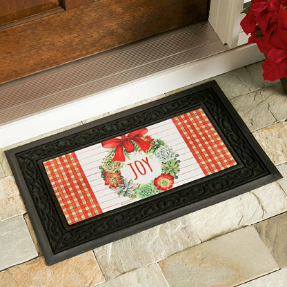 Tray, Sassafras Mat Black Scroll Black Scroll | Plow & Hearth