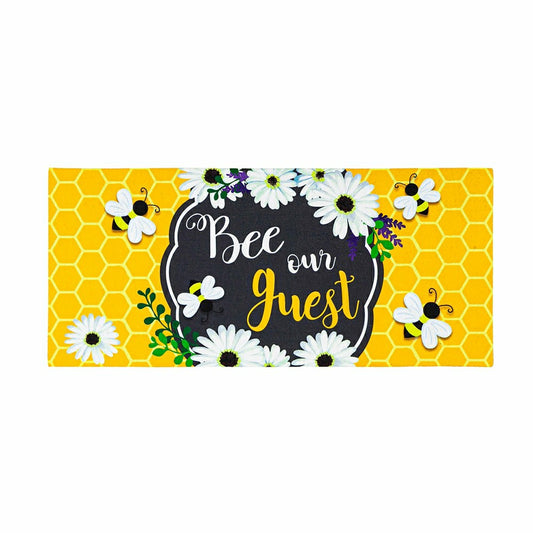 Bee Our Guest Honeycomb Sassafras Switch Mat | Plow & Hearth