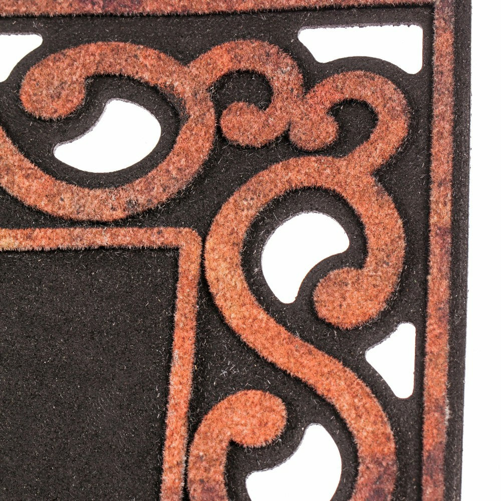 Variegated Scroll Sassafras Mat Tray | Plow & Hearth