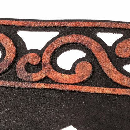Variegated Scroll Sassafras Mat Tray | Plow & Hearth