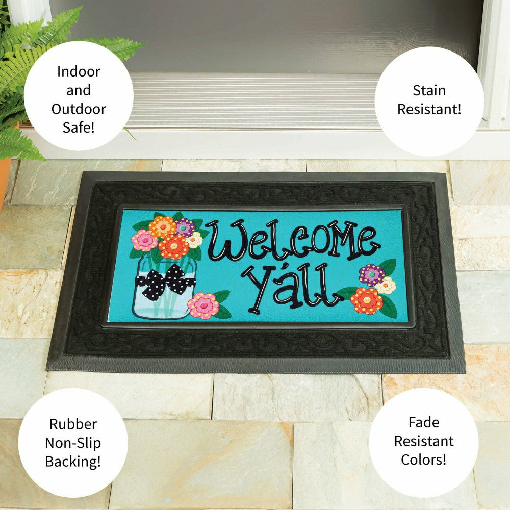 Bold and Bright Four Season Sassafras Mat Set | Plow & Hearth