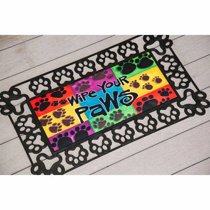 Paw Prints Sassafras Mat Tray | Plow & Hearth