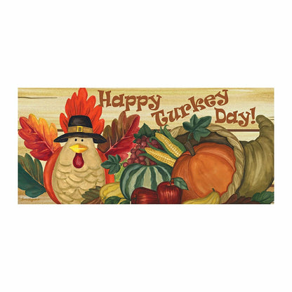 Sassafras Insert Mat Fall Holiday Gift Set with 4 Inserts and 1 Frame | Plow & Hearth