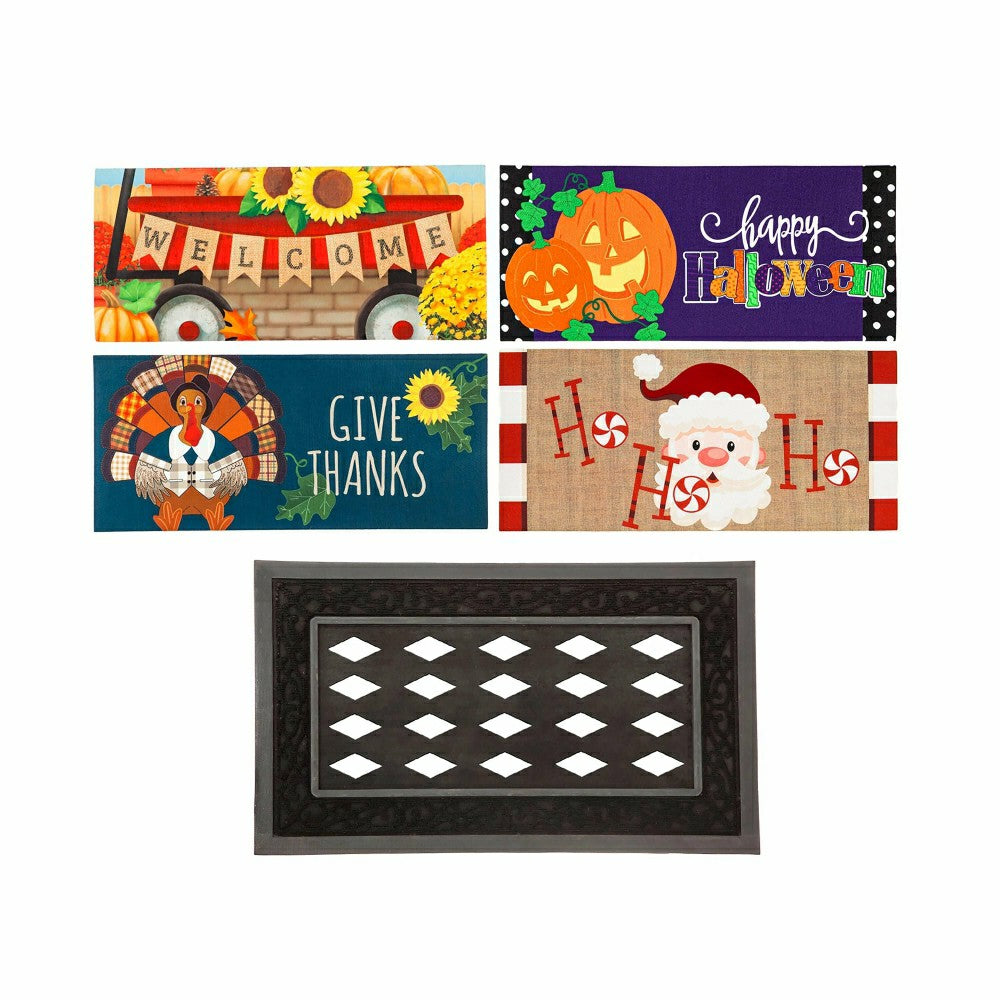 Holidays Sassafras Mat Set | Plow & Hearth