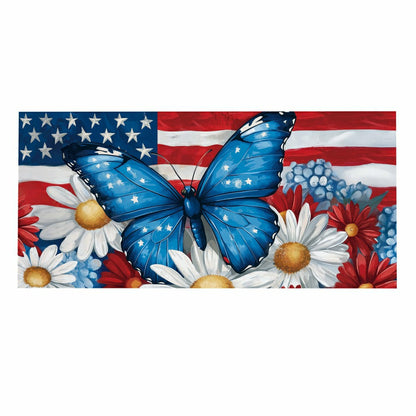 Patriotic Butterfly Sassafras Switch Mat | Plow & Hearth