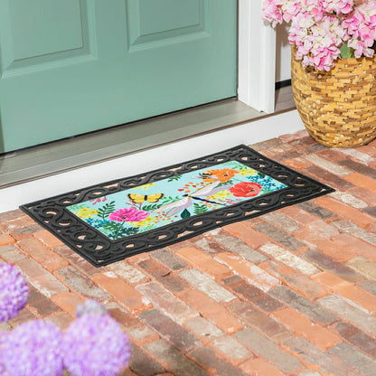 Greenhouse Garden Welcome Friends Sassafras Switch Mat | Plow & Hearth