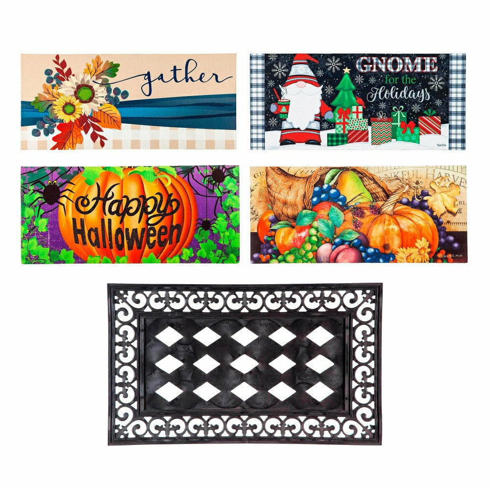 Sassafras Fall Holiday Set of 5 (43BM003+431863+431228+431231+431894) | Plow & Hearth