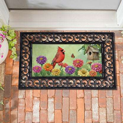 Spring Cardinal Time Sassafras Switch Mat | Plow & Hearth