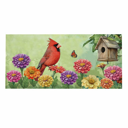 Spring Cardinal Time Sassafras Switch Mat | Plow & Hearth