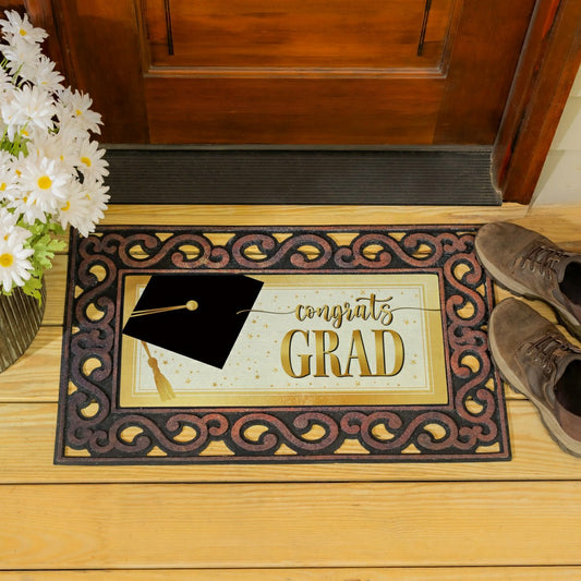 Graduation Sassafras Switch Mat | Plow & Hearth