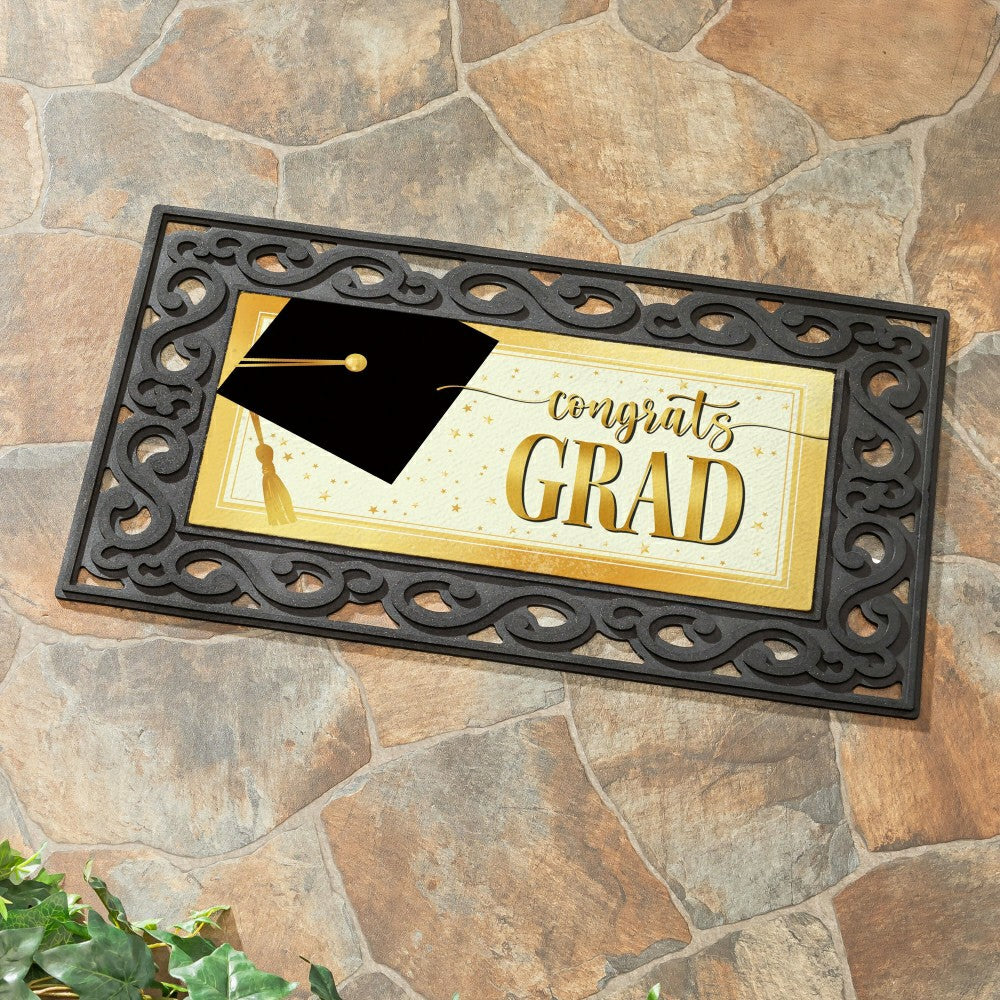 Graduation Sassafras Switch Mat | Plow & Hearth