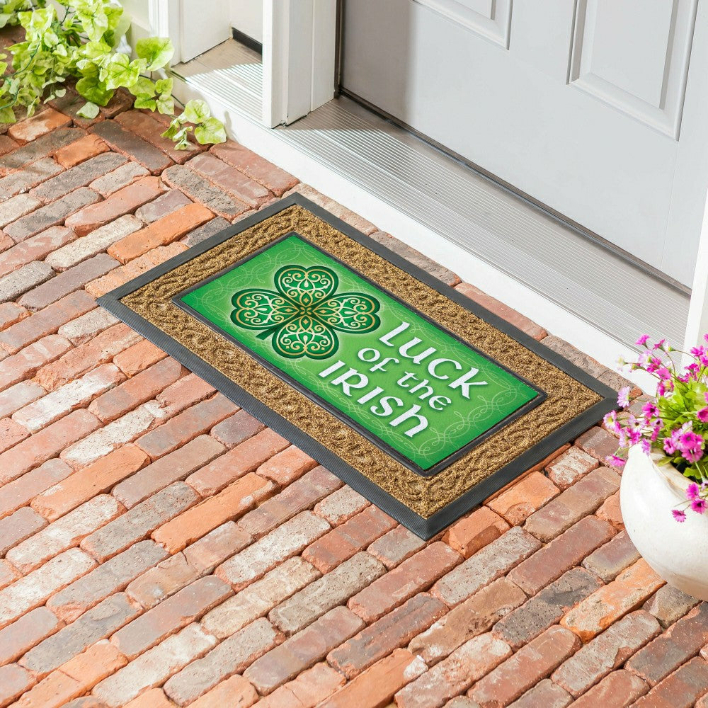 Luck Of The Irish Sassafras Switch Mat | Plow & Hearth
