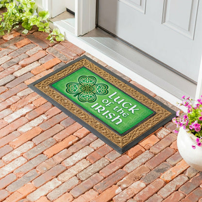 Luck Of The Irish Sassafras Switch Mat | Plow & Hearth