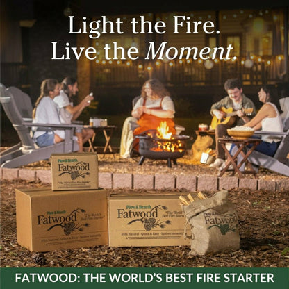 Fatwood Fire-Starter, 40 lb. Box | Plow & Hearth