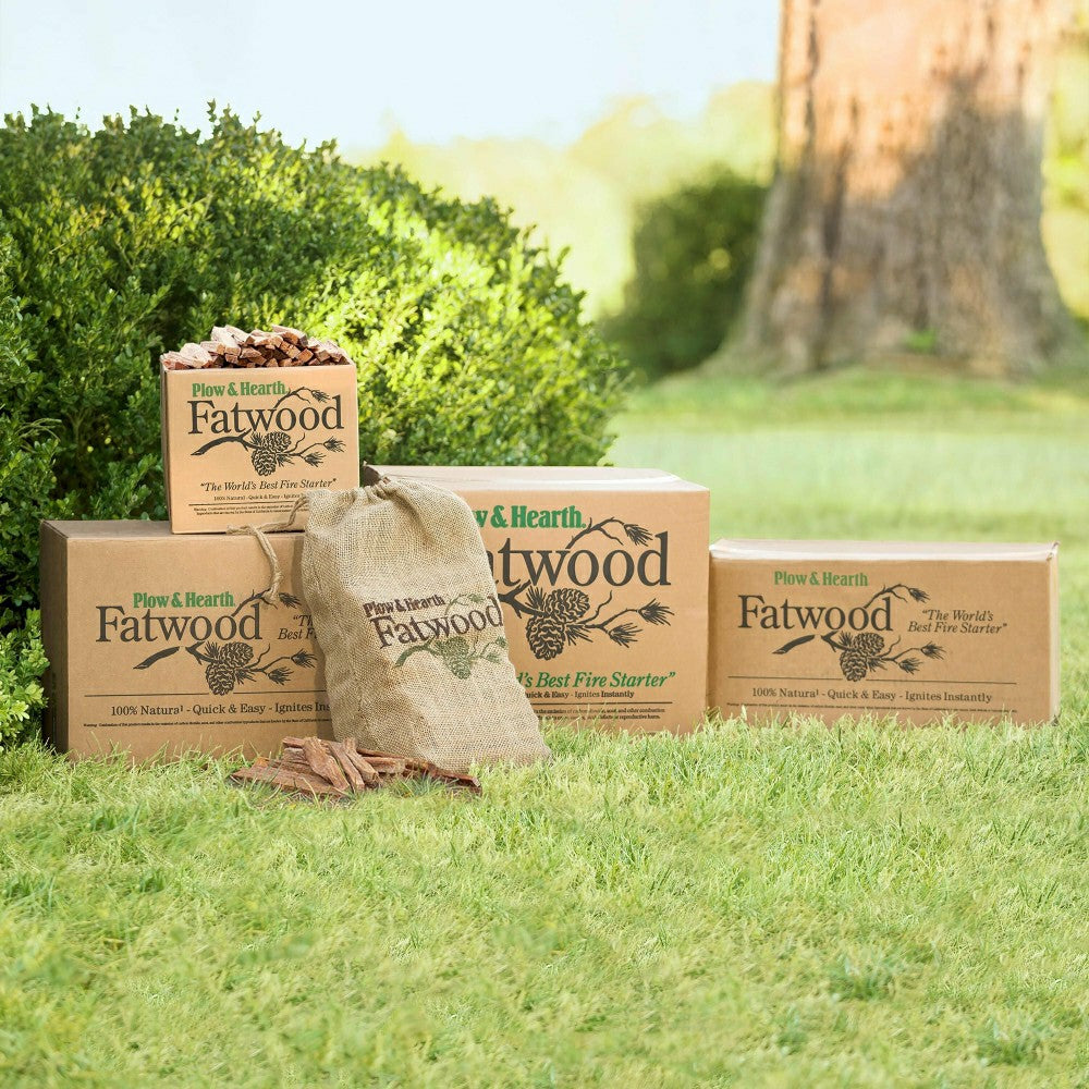 Fatwood Fire-Starter, 40 lb. Box | Plow & Hearth