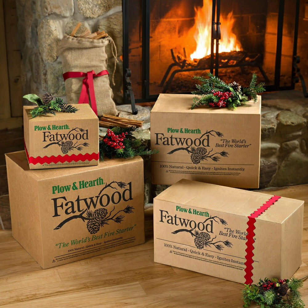 Fatwood Fire-Starter, 10 lb. Box | Plow & Hearth
