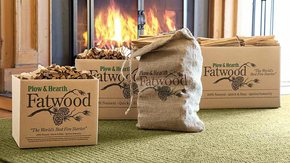 Fatwood Fire-Starter, 10 lb. Box | Plow & Hearth
