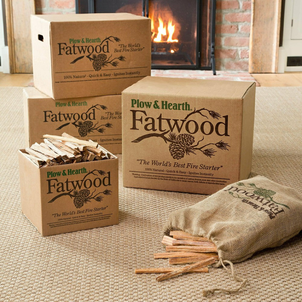 Fatwood Firestarter 35 lb. | Plow & Hearth