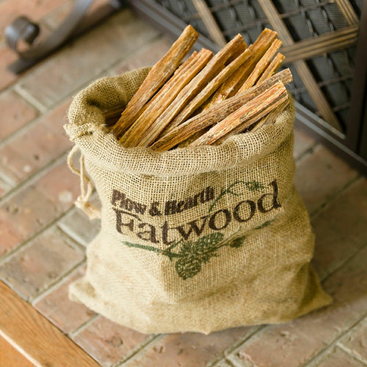 Fatwood Fire-Starter, 12 lb. Bag | Plow & Hearth
