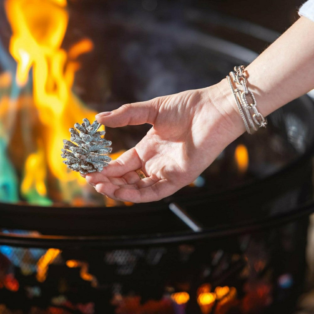 Color-Changing Fireplace Color Cones, 6 lb. Bag | Plow & Hearth