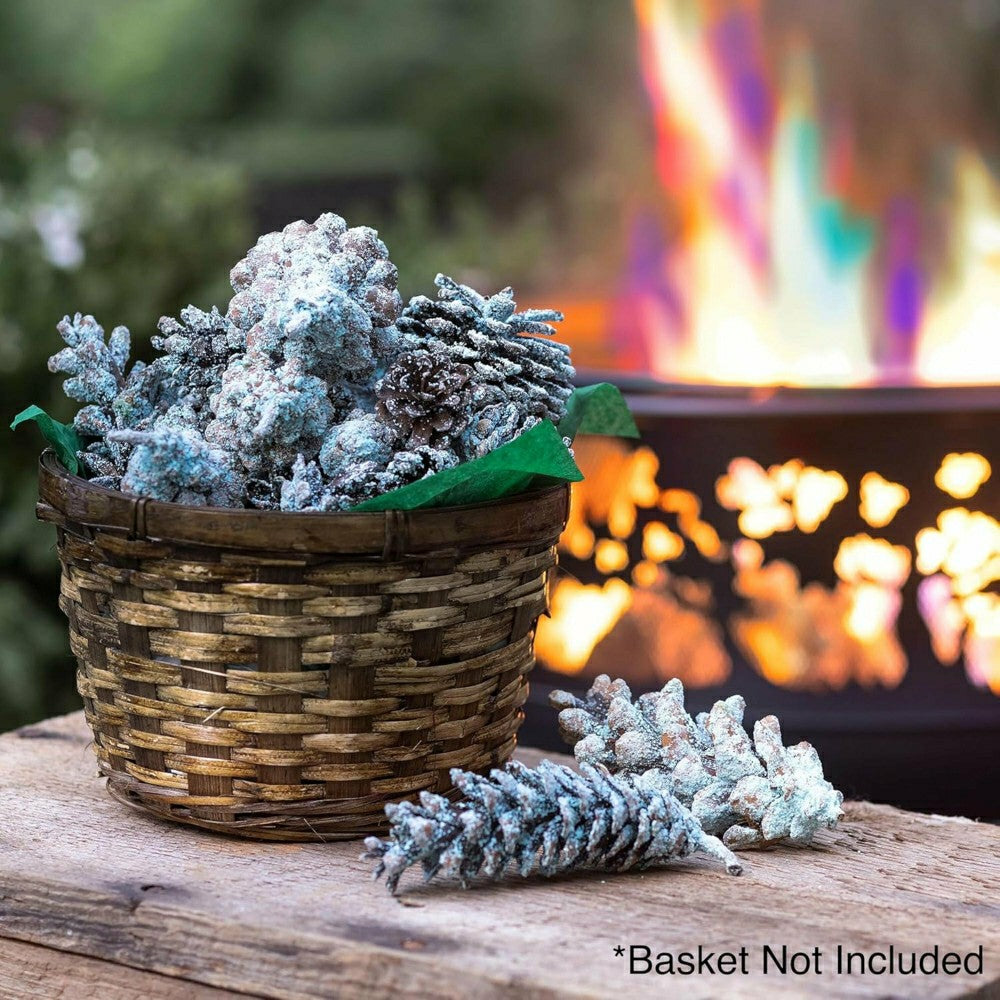 Color-Changing Fireplace Color Cones, 6 lb. Bag | Plow & Hearth