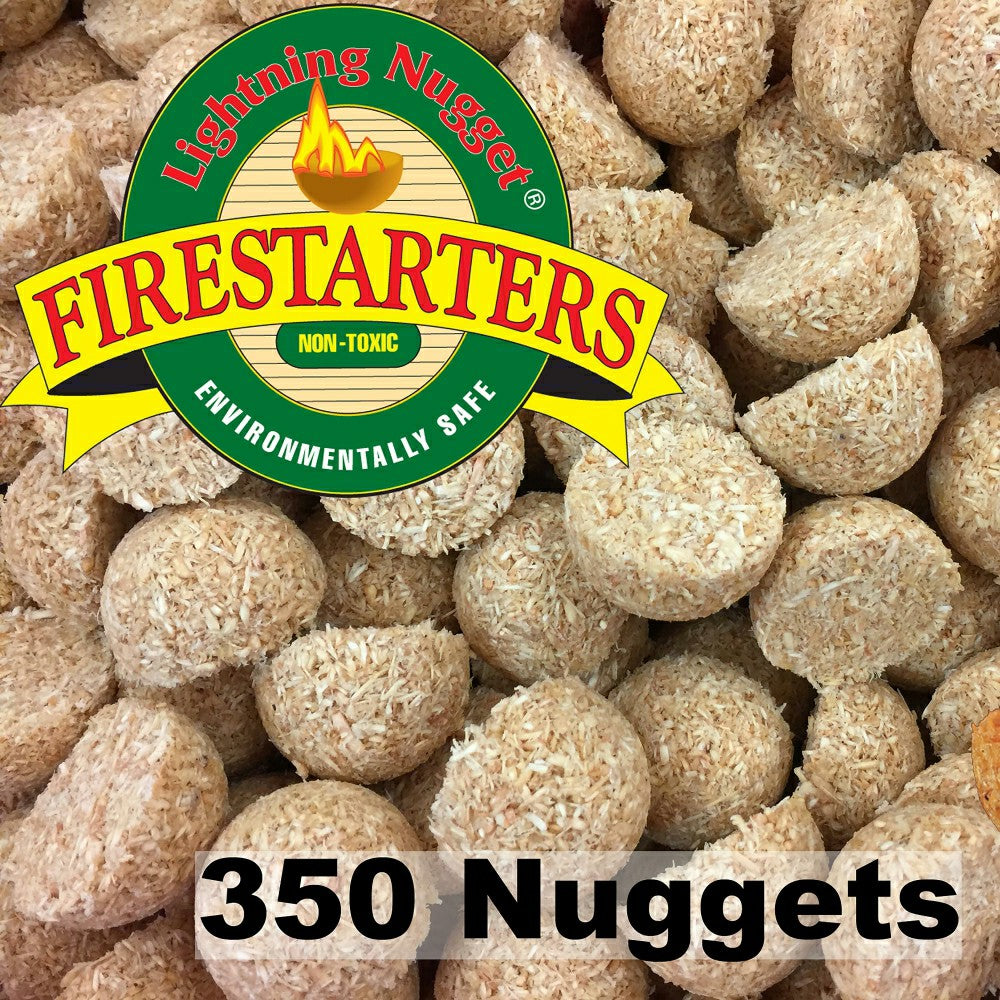 Box of 350 Lightning Nuggets Fire Starters | Plow & Hearth