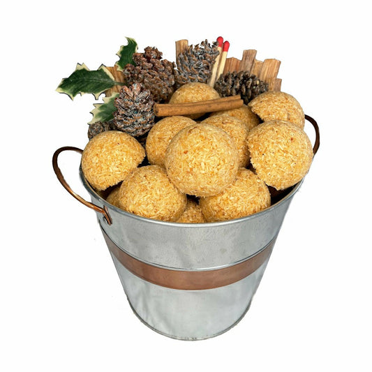 Fire Starter Gift Set in Galvanized Bucket | Plow & Hearth