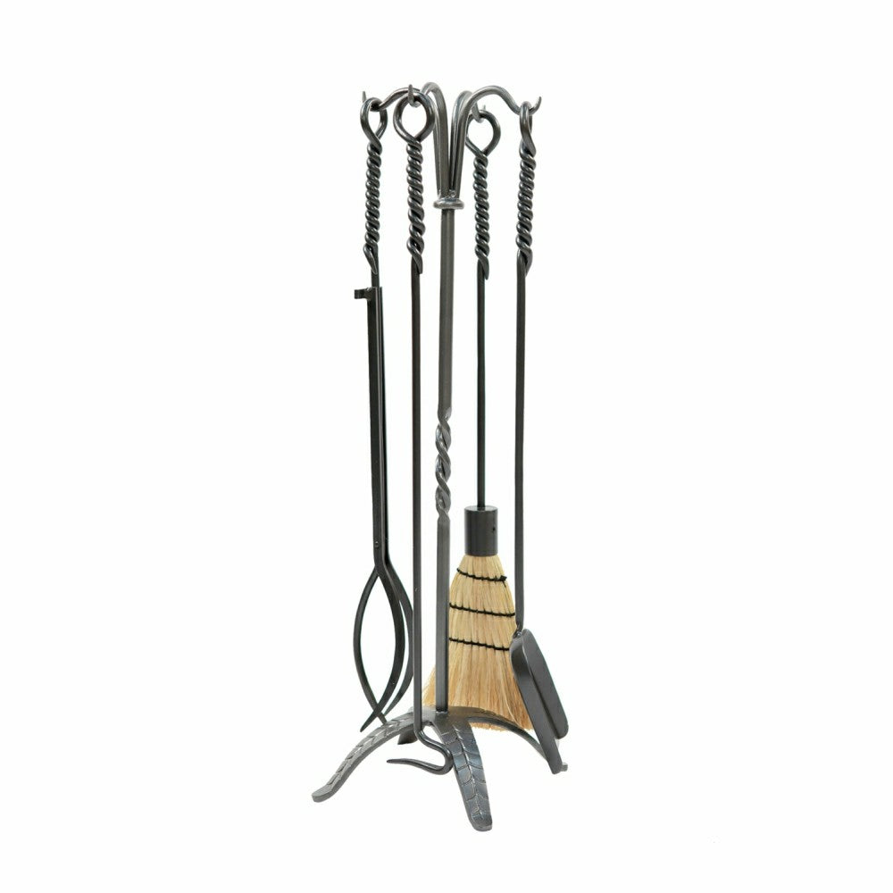 Rope Fireplace Tool Set | Plow & Hearth