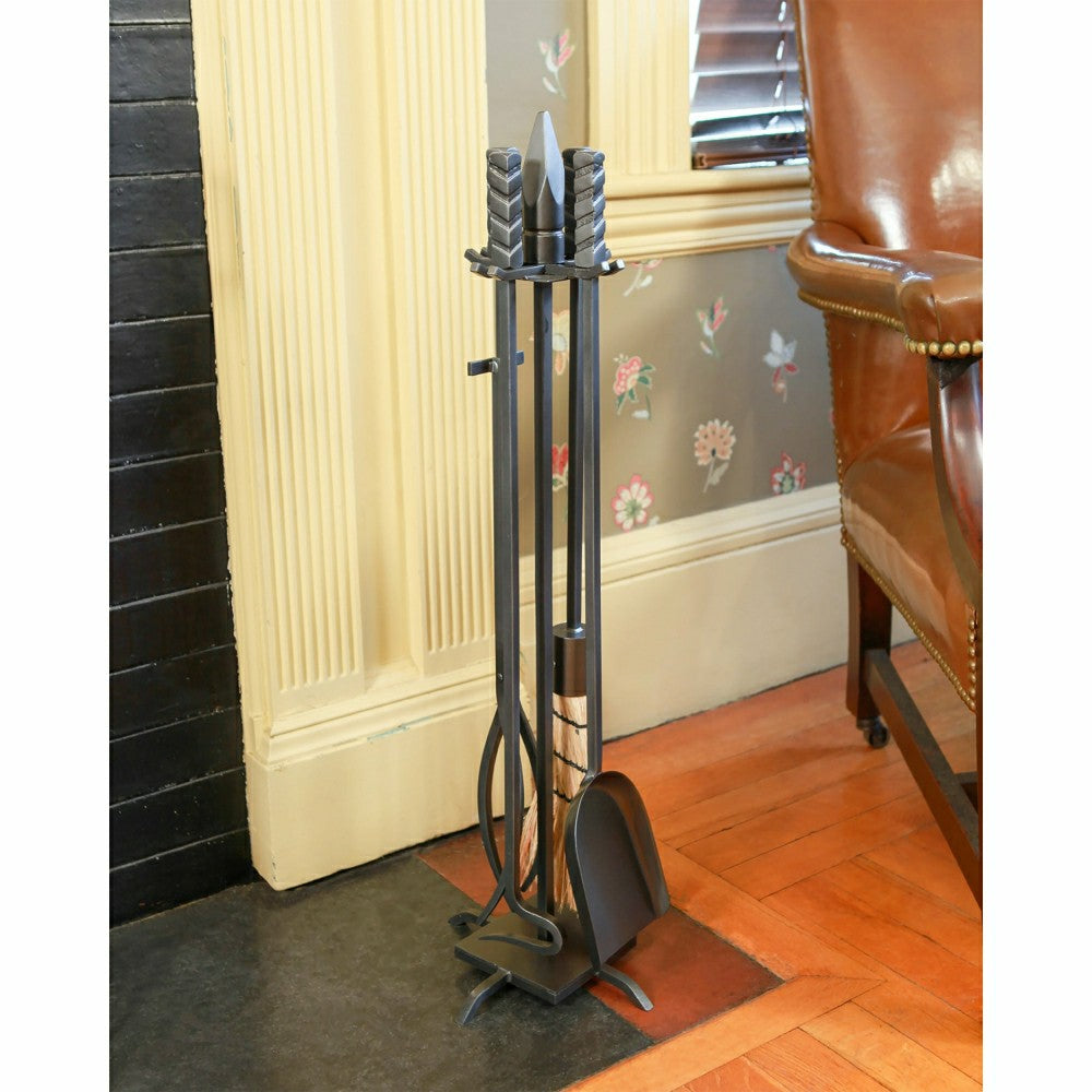 Wright Design Fireplace Tool Set | Plow & Hearth