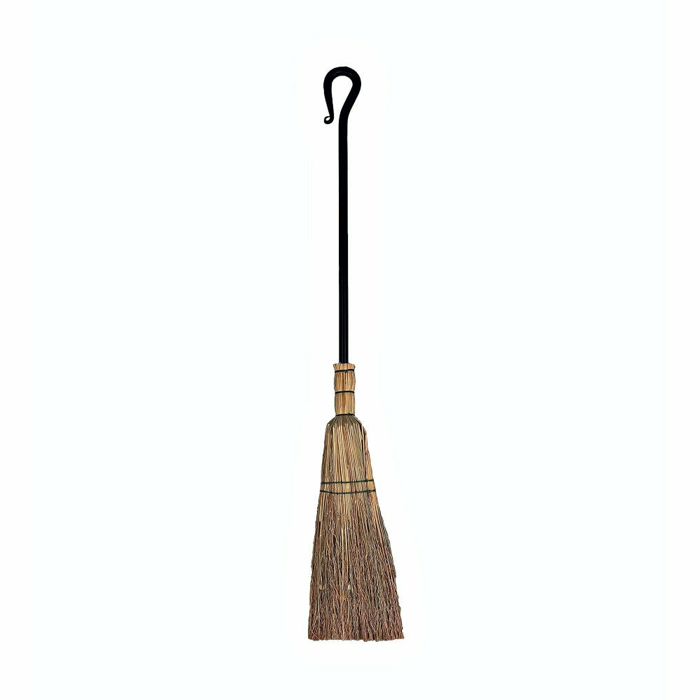 Wrought Iron Fireplace Broom | Plow & Hearth