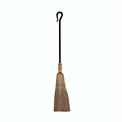 Wrought Iron Fireplace Broom | Plow & Hearth