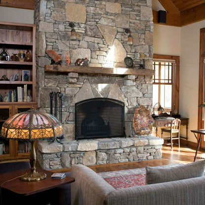 Hand-Forged Iron Lodge Fireplace Tool Set | Plow & Hearth