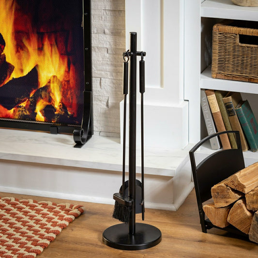 4 Piece Fireplace Utensils | Plow & Hearth