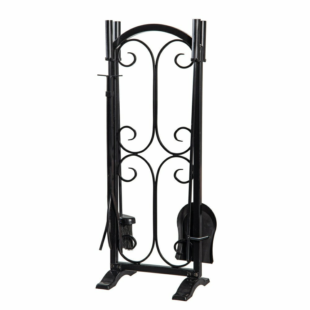 Florence 5 Piece Fireplace Toolset | Plow & Hearth
