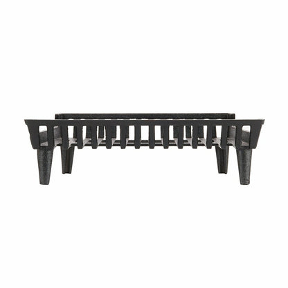 24" Flat Bottom Fireplace Grate | Plow & Hearth