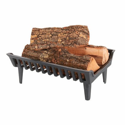 Flat-Bottom Fireplace Grate | Plow & Hearth