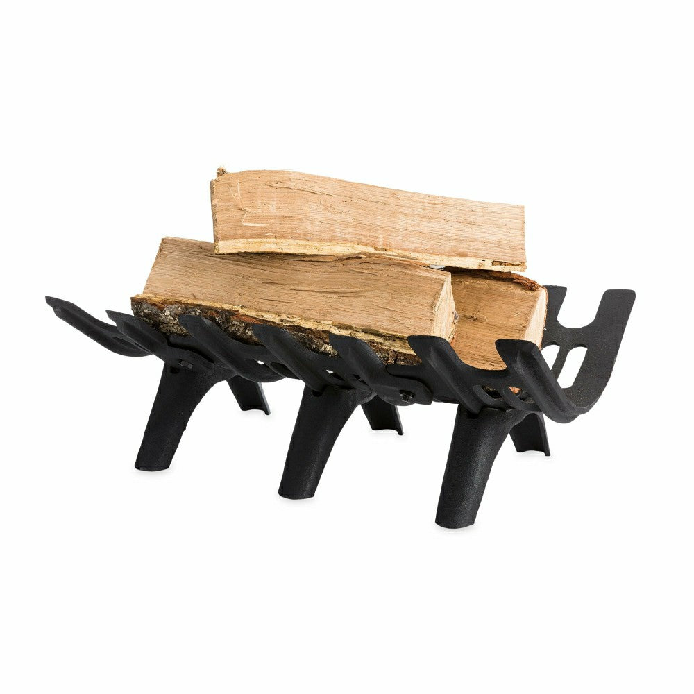 Cast Iron Deep-Bed Fireplace Grate | Plow & Hearth