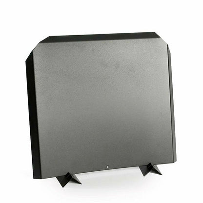 Steel Fireback in Black Finish | Plow & Hearth
