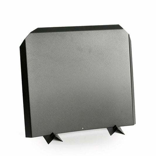 Steel Fireback in Black Finish | Plow & Hearth
