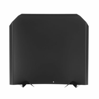 Steel Fireback in Black Finish | Plow & Hearth