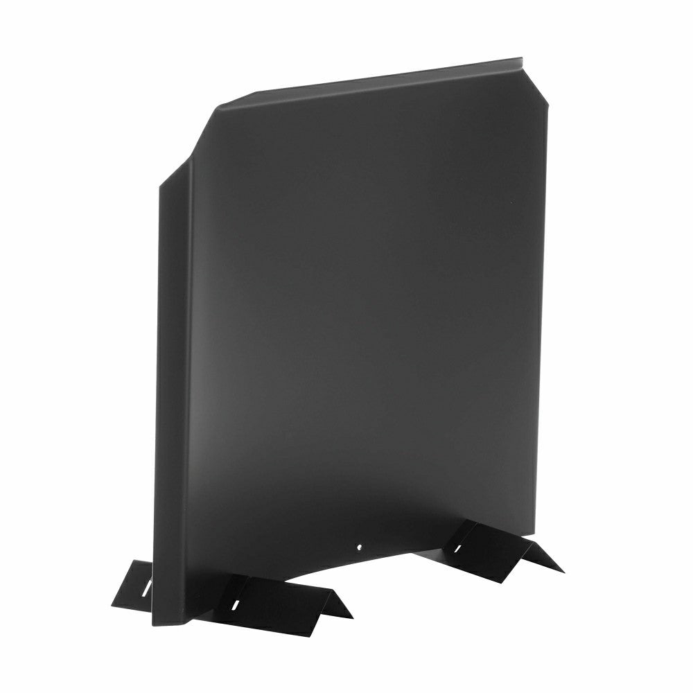 Steel Fireback in Black Finish | Plow & Hearth