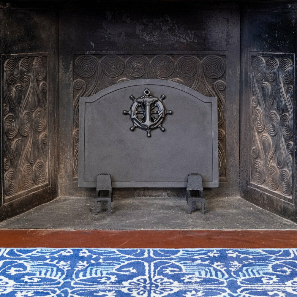 Nautical Fireback | Plow & Hearth