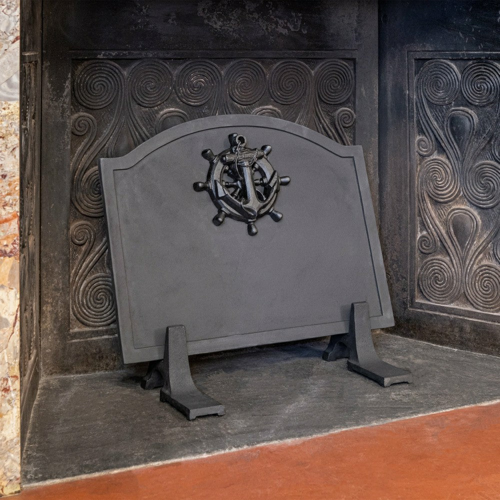Nautical Fireback | Plow & Hearth