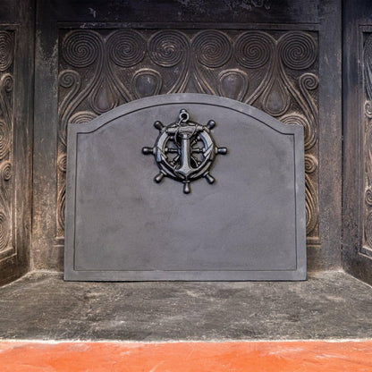Nautical Fireback | Plow & Hearth