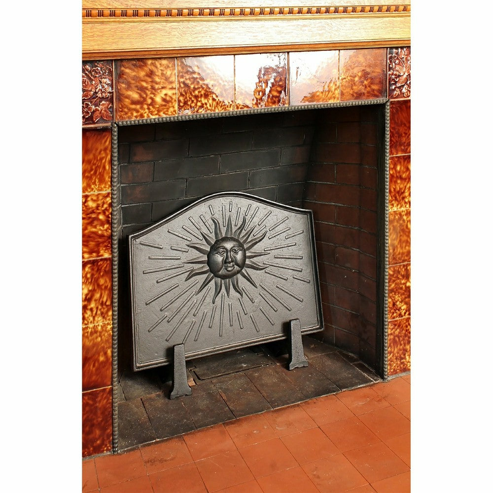 Black Sun Fireback | Plow & Hearth