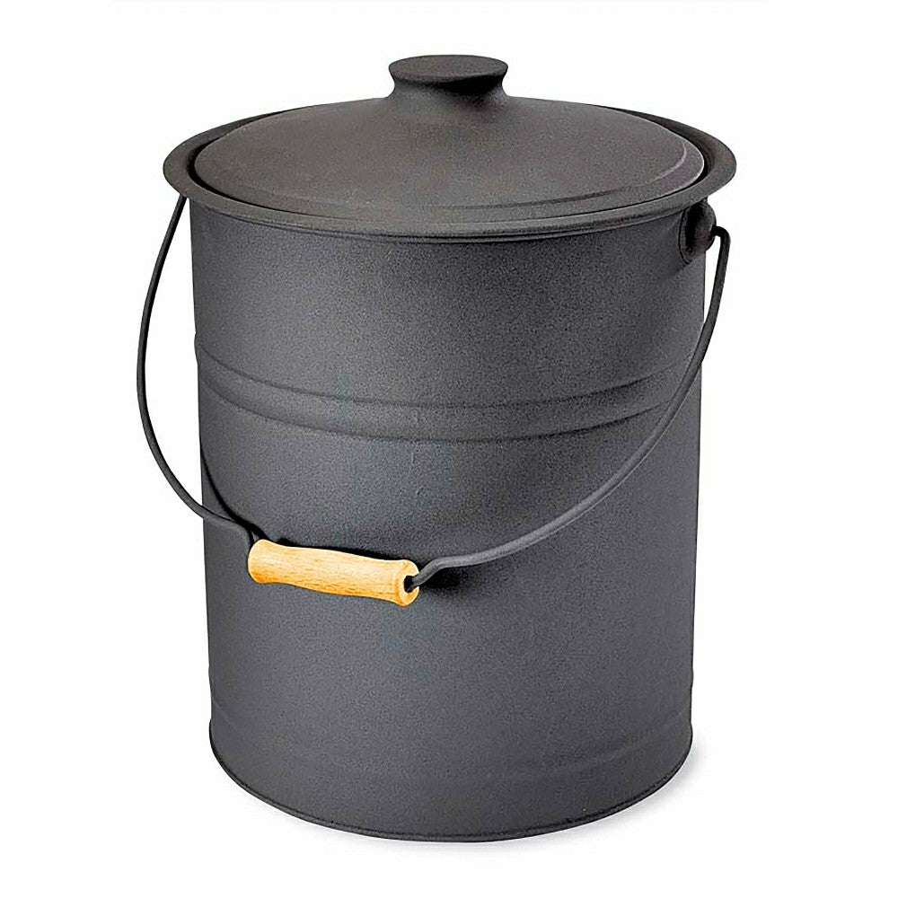 Deluxe Galvanized Steel Ash Bucket | Plow & Hearth