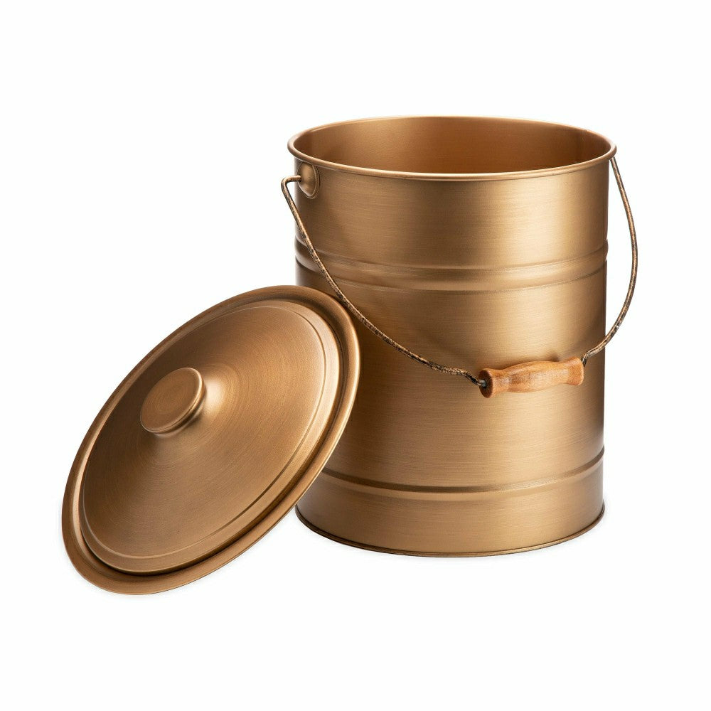 Deluxe Galvanized Steel Ash Bucket | Plow & Hearth
